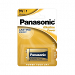 Patareid, akud, toiteplokid ja adapterid // AA, AAA ja muud suurused patareid, laadijad &ndash; saadaval tellimiseks // Bateria alkaliczna Panasonic BRONZE  LR9V 1szt./bl.