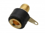 &Uuml;hendused // Different Audio, Video, Data connection plug and sockets // 2082#                Gniazdo banan złote małe czarne