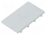Cap for LED profiles | grey | 20pcs | ABS | LINEA20