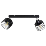 Uued tooted // ISLA oprawa ścienno-sufitowa, moc max. 2x60W, E27, czarna, listwa