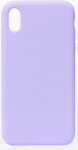 Back panel cover Evelatus Apple iPhone XR Premium Soft Touch Silicone Case Lilac Purple