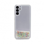 Back panel cover iLike Samsung Galaxy A54 5G Silicone Case Water Glitter Rainbow