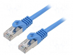 Patch cord | F/UTP | Cat: 6 | RJ45 plug,both sides | stranded | CCA | 20m