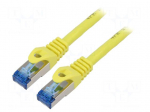 Patch cord | S/FTP | Cat: 6a | RJ45 plug,both sides | stranded | CCA | 5m