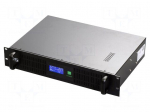 Power supply: UPS | 720W | 1.2kVA | 230V | IEC C13 x2,Schuko | RACK