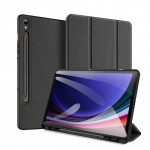Back panel cover Dux Ducis - Dux Ducis Domo Samsung Galaxy Tab S9 FE case with stand - black