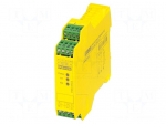 Automation module: safety relay | 24VAC | 24VDC | IN: 2 | -20&divide;55&deg;C