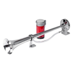 Auto- ja mootorrattatooted, elektroonika, navigatsioon, CB raadio // Auto elektroonikakomponendid : Installatsioonikaablid : Kaitsealused : &Uuml;hendused // Klakson sygnał dźwiękowy fanfara chrom 12v amio-03618