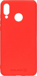 Back panel cover Evelatus Huawei P20 lite Silicone Case Red