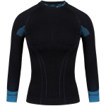 Alpinus Tactical Base Layer Women's Thermoactive Sweatshirt Black-Blue GT43210 S