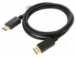 Cable | DisplayPort plug,both sides | PVC | DisplayPort 1.2 | 4K