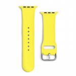 Strap Hurtel  Silicone Strap APS for Apple Watch 38/40/41mm Strap Watch Bracelet - Yellow