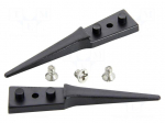 Kit of tips | Blade tip shape: flat,rounded | Tweezers len: 40mm