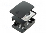 Accessories: case | Colour: black | Enclos.mat: ABS | Raspberry Pi 5