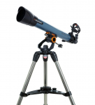 Celestron Inspire 70AZ Refractor 35x Black, Blue