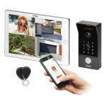 Uued tooted // MAILO, zestaw wideodomofonowy jednorodzinny, 4-żyłowy, 10", Wi-Fi, ekran dotykowy, Full HD, RFID, szyfrator