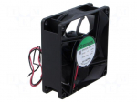 Fan: DC | axial | 24VDC | 80x80x25mm | 76.43m3/h | 36.1dBA | ball | 3600rpm