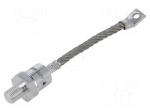 Diode: rectifying | 1.2kV | 395A | anode to stud | DO205AB,E15 | 1.35V