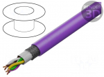 Wire | UNITRONIC&reg; BUS LD FD P | 3x2x0.25mm2 | stranded | Cu | violet