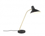 Trio Traveller table lamp E27 matt black/matt brass gaismeklis 563400180 4017807613711