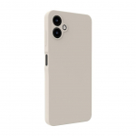 Back panel cover Evelatus Samsung Galaxy A06 5G Premium Magnetic Soft Touch Silicone Case Pebble