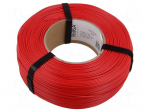 Filament: ASA | 1.75mm | red | 220&divide;250&deg;C | 1kg | Table temp: 90&divide;110&deg;C