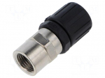 Straight terminal connector | polyamide | HelaGuard | IP66 | black