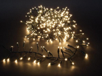 Mini Playlight firecracker LED - 5.6 m - 480 warm white lamps - green wire - 24 V