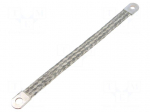 Braids | earthing tape | 16mm2 | &Oslash;1: 6.5mm | &Oslash;2: 8.5mm | L: 0.2m