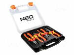 Tools set: pliers | plastic box | 4pcs.