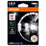 LED bulbs W5W red, 1W, 12V, LEDriving SL series