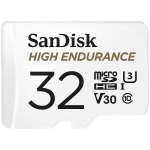 SanDisk MAX ENDURANCE microSDHC 32GB + SD Adapter 15,000 Hours