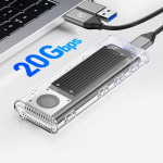 Other Computer Accessory Orico  Orico TCM2-C3 M.2 NVME to USB-C 10Gb/s Disk Drive - Black