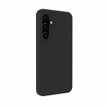 Back panel cover Evelatus Samsung Galaxy S24 FE Premium Magsafe Soft Touch Silicone Case Black