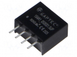 Converter: DC/DC | 1W | Uin: 4.5&divide;5.5VDC | Uout: 5VDC | Iout: 200mA | SIP4