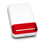 Satel SPL-2030 R siren Wired siren Outdoor Red, White