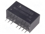 Converter: DC/DC | 3W | Uin: 9&divide;18V | 9VDC | Iout: 333mA | SIP8 | 4.9g