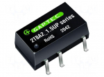 Converter: DC/DC | 2W | Uin: 12VDC | Uout: 5VDC | Iout: 400mA | SMT8 | SMT