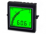 Meter: temperature | digital,mounting,programmable | on panel