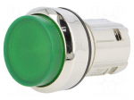 Switch: push-button | Stabl.pos: 1 | 22mm | green | IP67 | Pos: 2 | &Oslash;22mm