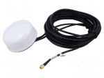 Antenna | WiFi | 4dBi | vertical | screw type | 50&Omega; | 2.4&divide;6GHz | 4.5m | SMA
