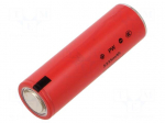 Re-battery: Li-Ion | 22700,2270A | 3.6V | 5635mAh | &Oslash;21.8x70.9mm | 12A
