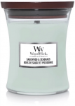 Woodwick Sagewood & Seagrass Candle 275 g