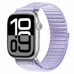 Strap Dux Ducis Apple Watch 42/44/45/46/49MM YE Nylon Braided Loop Wrist Strap Purple