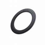 Auto holder yesido  PU leather Iron Sheet Ring C208 Black