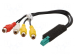 Connector | RCA | Clarion | PIN: 6