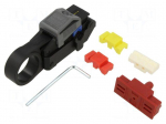 Stripping tool | 3.5&divide;7.5mm | Wire: coaxial | Kit: hex key,blades