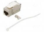 RJ45 module | silver | IEEE 802.3af,IEEE 802.3af/at,IEEE 802.3at