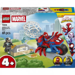 LEGO playset Marvel Spidey on Motorcycle vs Rhino 11206 &mdash; 61 pieces, 2 minifigures, age 4+