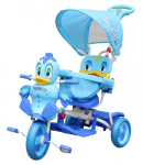 RoGer Duck Kids Tricycle With Handle Blue